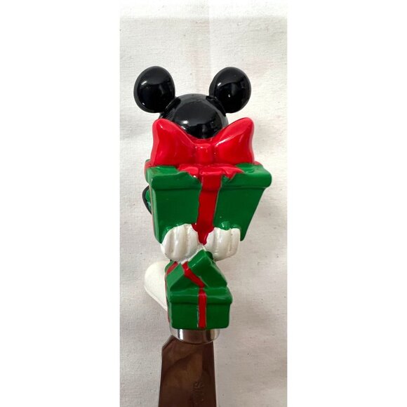 Disney Mickey Mouse Christmas Cheese Spreader With Gift - Picture 2 of 5